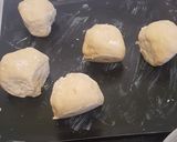 A picture of step 3 of Eggless bread rolls.