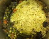 A picture of step 6 of Mint pulao.