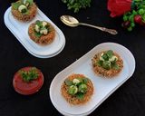 পালক পনির বার্ড নেস্ট (palak paneer bird nest recipe in Bengali) রেসিপি ধাপ - 10 ছবি