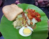 Foto langkah ke 4 dari resep Lontong Opor Ayam Semarang Komplit.