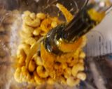 A picture of step 1 of Lemon, coconut honey energy balls.