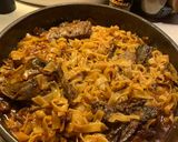A picture of step 10 of Venison with Pasta in the Oven!!!.