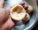 A picture of step 4 of Aloo kulcha with chhole.