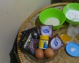 Foto langkah ke 1 dari resep Brownis lumer chocolatos.