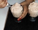 A picture of step 9 of Hot Chocolate Coffee Icecream.