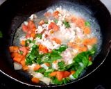 รูปขั้นตอนการทำที่ 4 ของ เต้าหู้ปลาทรงเครื่องไก่สับ