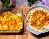 Une image de l'étape 3 de Gratin de pommes de terre au cheddar.