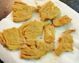Foto del paso 5 de la receta: Pincho de alcachofas empanadas