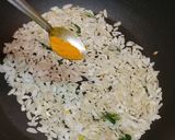 A picture of step 2 of Poha Peanut Bhel.