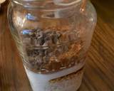 Chocolate covered strawberry overnight oats recipe step 1 photo