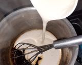 A picture of step 6 of Caramel Shiffon Cake ♡.