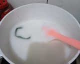 Foto langkah ke 7 dari resep Bugis mandi merah putih.