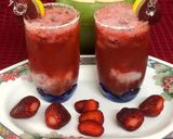A picture of step 5 of Strawberry Tender Coconut Spritzer.