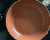 A picture of step 1 of Easter egg cookie on the pan.