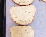 Hình bước làm 2 của món Bánh Mì Sour Dough Nướng Bơ Tỏi