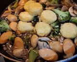 Foto langkah ke 4 dari resep Tofu Saus Tiram.