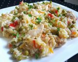 Pas rețetă Pilaf de orez cu pui și legume 4 fotografie