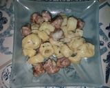 Foto del paso 5 de la receta Tortellini de queso con salchichas