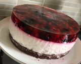 Erdei gyümölcsös tejberizs torta 🫐🍓🍰 recept fázis 9 fotója
