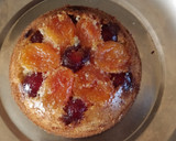 ஆப்ரிகாட் அப்சைடு டவுன் கேக் (Apricot upside down cake recipe in tamil) ரெசிபி ஸ்டேப் 4 புகைப்படம்
