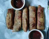 A picture of step 3 of VEGETABLE ROLLS 💖.