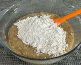 A picture of step 7 of High in Fiber-Eggless Banana Walnut Cake.