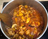 A picture of step 3 of Chicken, butternut squash and bean lasagne.