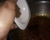 A picture of step 5 of Kabab karahi.