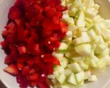 VEGÁN kapros, tejszínes cukkini ragu gluténmentes tésztával recept fázis 3 fotója