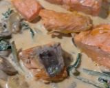 Foto del paso 8 de la receta: *SALMÓN AL CITRUS CON HONGOS Y SALSA CREMOSA CON CHILE CHIPOTLE*