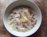 รูปขั้นตอนการทำที่ 9 ของ Chicken thyme white sause