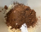 Foto langkah ke 5 dari resep Bolu Coklat Kurma (Tepung Almond) Gluten Free.