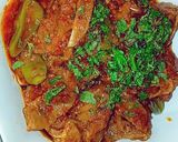 A picture of step 4 of Mutton Spacial karahi.