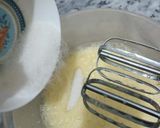 A picture of step 1 of Independence day cake.