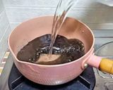 Foto langkah ke 1 dari resep Teh Susu Jelly Cincau.