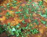 A picture of step 8 of Pav Bhaji.