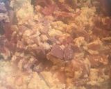 Foto del paso 2 de la receta: Huevos revueltos con salchicha de pavo