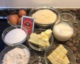 Foto del paso 1 de la receta: Bizcocho de almendras y chocolate blanco