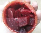 Foto del paso 3 de la receta: Tomate relleno con remolacha y cebolla