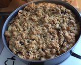 Une image de l'étape 9 de Crumble cheesecake aux pommes et caramel beurre salé.