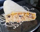 A picture of step 5 of Instapot Southwest Cream Cheese Chicken Wraps.