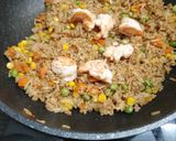 รูปขั้นตอนการทำที่ 3 ของ ข้าวผัดกุ้ง