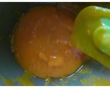 A picture of step 2 of Mango Cake.