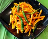 A picture of step 2 of Raw Turmeric Instant Pickle.