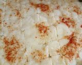 A picture of step 4 of Suji curd dhokla.