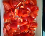 Sült paprikás tészta 🫑 recept fázis 1 fotója