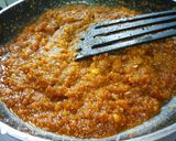 A picture of step 4 of Aval (flattened rice)burfi.