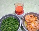 Foto langkah ke 2 dari resep Balado ayam, kacang panjang dan tahu.