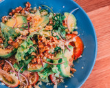 Foto del paso 9 de la receta: Ensalada de Queso de cabra y aderezo miel mostaza