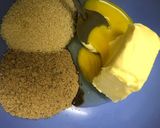 Gambar langkah 2 resipi Crunchy Cookies Gluten Free.